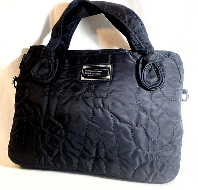 Women's Marc Jacobs Standard Supply Workwear Quilted Black Nylon Tech Bag