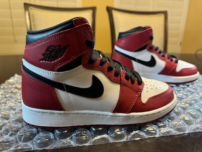 Nike Air Jordan 1 High Retro OG Chicago 2015 Sneakers Shoes Size