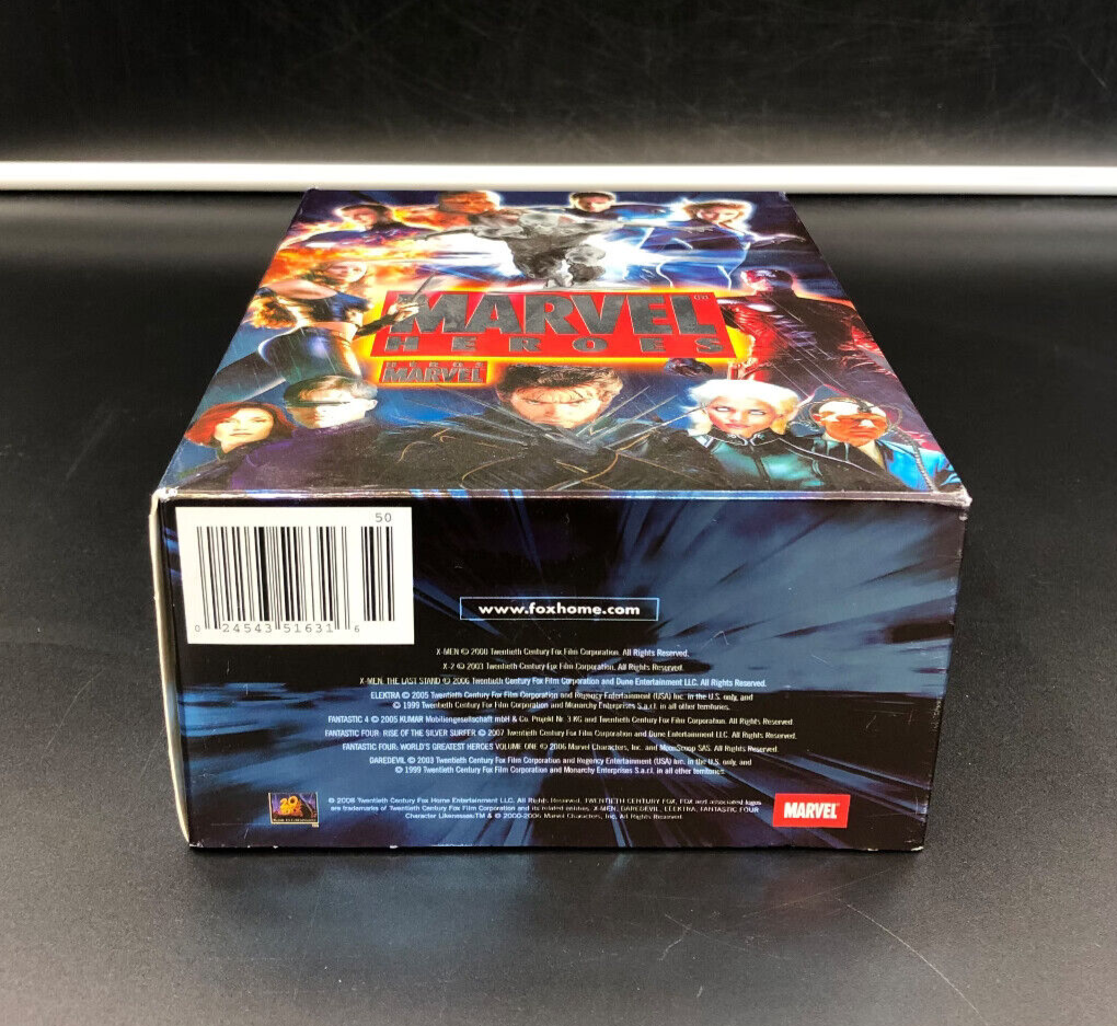 Marvel Heroes Collection + Marvel Collectibles 9-Disc Box Set (DVD