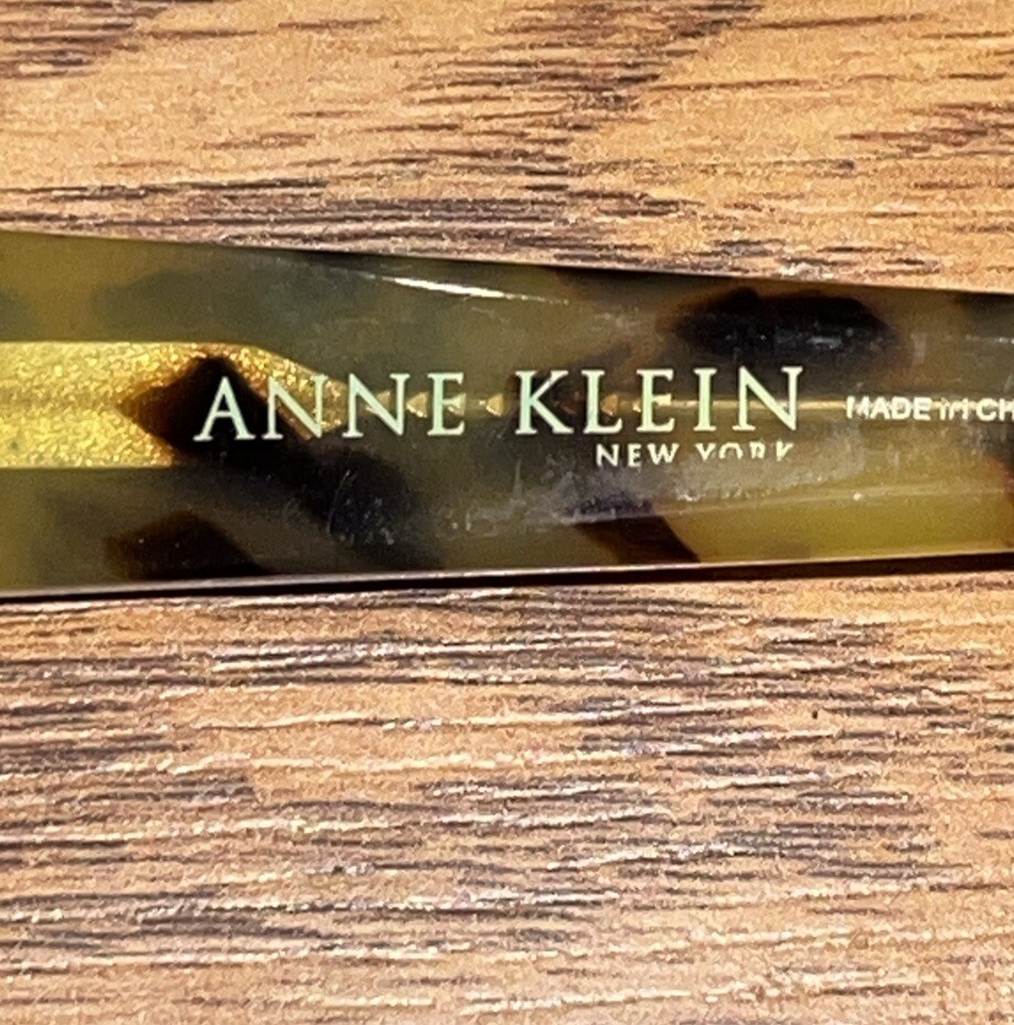 ANNE KLEIN oversized Tortoise Shell Sunglasses AK… - image 9