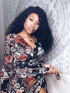 zara floral wrap dress