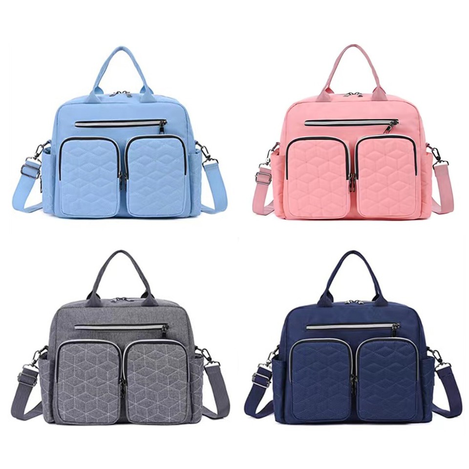 Bolso cambiador de momia bolsa de viaje hospital bebé pañal bolso de mano picnic fin de semana