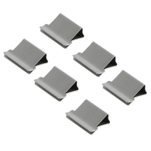 50 pz clip per clip ricariche clip per bloccaggio ricariche clip per carta clip per carrello elevatore metallo - Foto 8 di 11