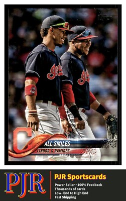 2018 Topps Update #US199 All Smiles Cleveland Indians