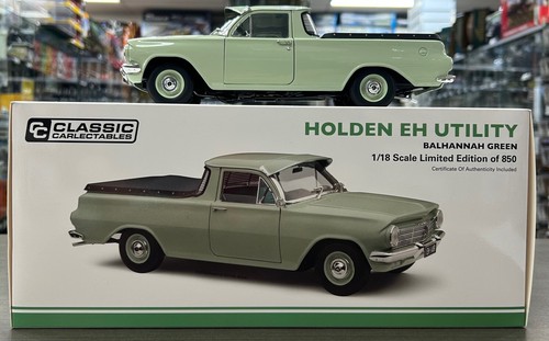 HOLDEN EH UTE UTILITY VEHICLE BALHANNAH GREEN 1:18 SCALE MODEL CAR