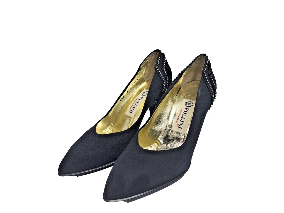 Pollini 尖头高跟鞋正装鞋女式 6.5 码 — 第 2/4 张图片