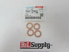 4 NEW KUBOTA COPPER WASHER FOR INJECTOR #15841-53622