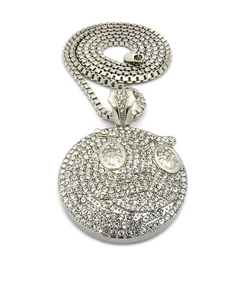 MENS HIP HOP CHIEF KEEF GLO GANG PENDANT CHAIN NECKLACE | eBay