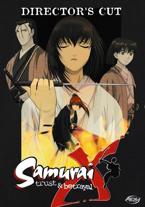 Samurai X: Trust & Betrayal Director's Cut DVD VIDEO TV SHOW anime Kenshin ninja Samurai X: Trust & Betrayal Director's Cut DVD VIDEO TV SHOW anime Kenshin ninja