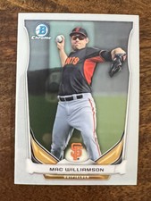 2014 Bowman Chrome Draft Top Prospects #CTP82 Mac Williamson