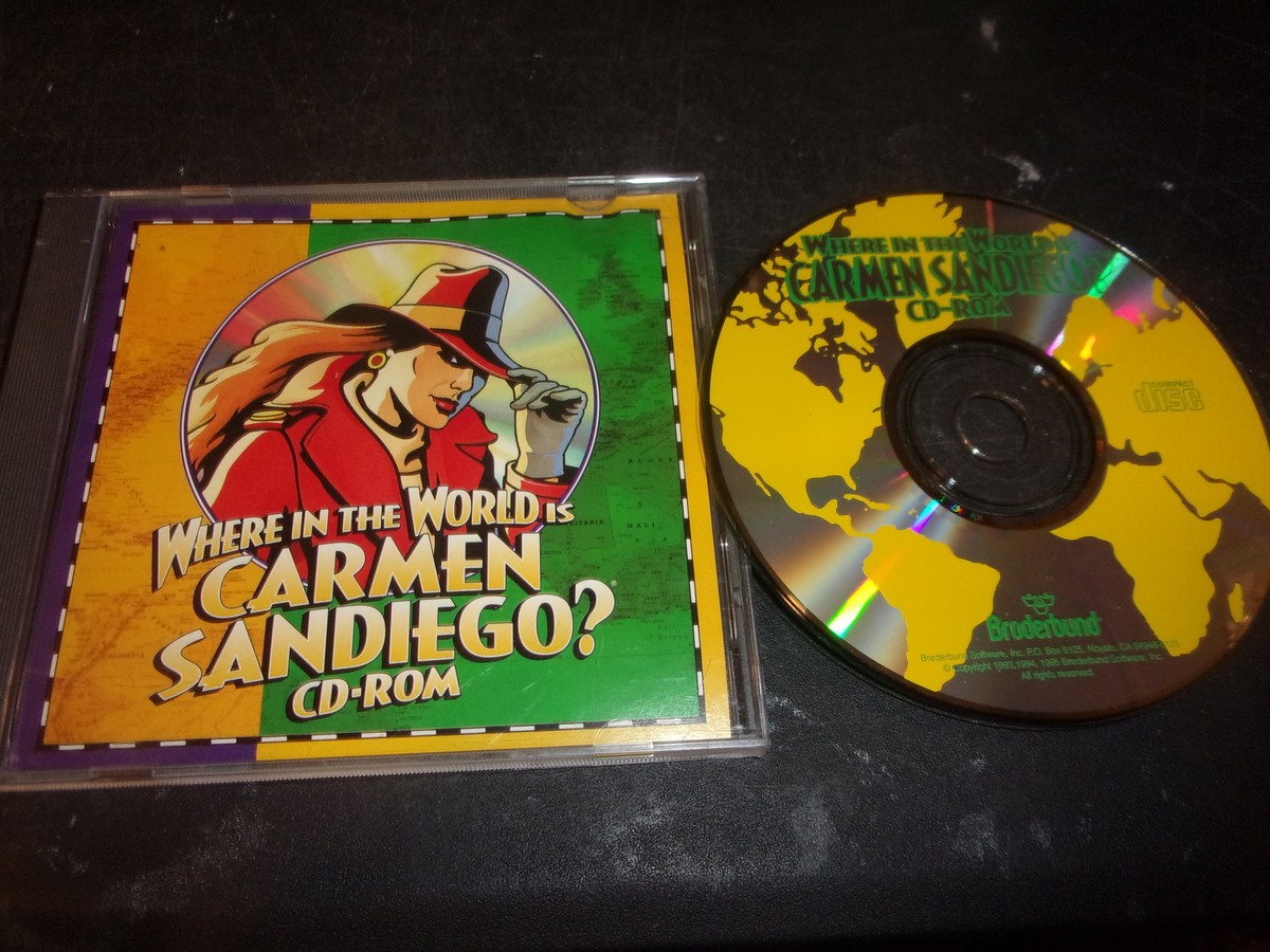 Where In The World Is Carmen Sandiego? (Windows 95 CD-ROM) | eBay