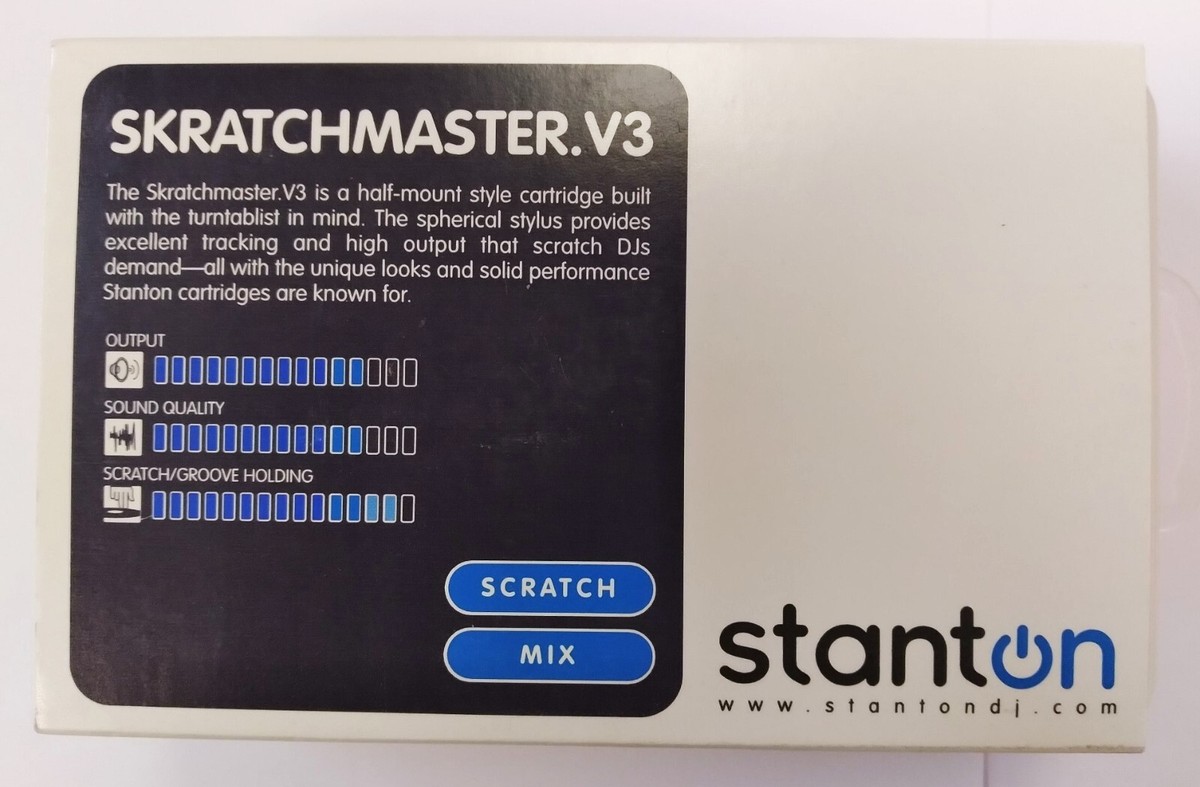 stanton GROOVEMASTER.V3 MP4 DJカートリッジ stanton GROOVEMASTER.V3 MP4 DJカートリッジ