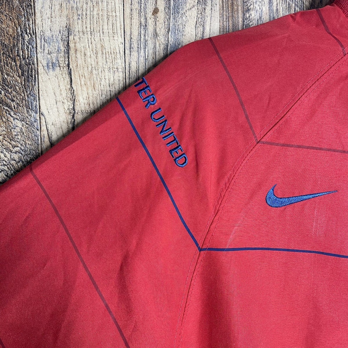 MANCHESTER UNITED FOOTBALL PLAYER ISSUE JACKET NIKE 287623-666 MEN