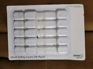 Wappa Baby 10pack Child Safety Strap Locks for Cabinets and Drawers easy Use New