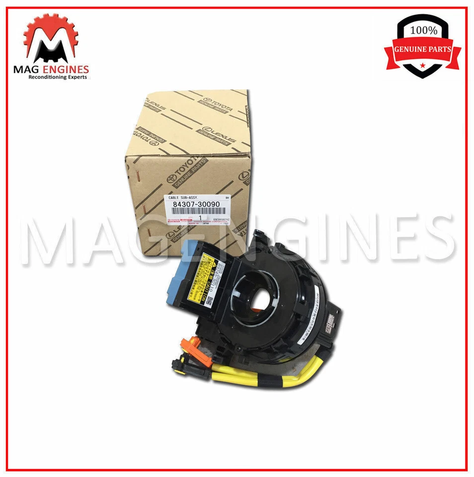 84307-30090 CABLE ORIGINAL OEM SUBCONJUNTO, ESPIRAL PARA 4RUNNER SCION TC GX460 RX350 Foto 4 de 4