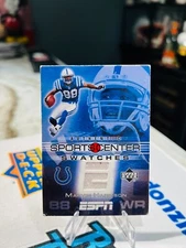 2005 Upper Deck ESPN Sports Center Swatches Marvin Harrison #SCS-MH HOF
