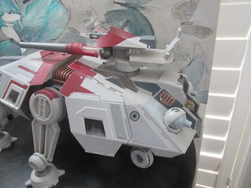 Star Wars 2008 Hasbro Clone Wars AT-TE Walker Vehicle LIGHTS SOUNDS WORK!! - Picture 2 of 16