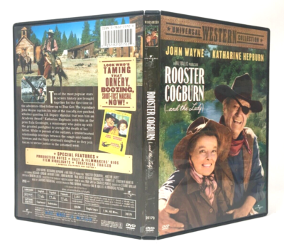DVD Rooster Cogburn John Wayne, Katharine Hepburn | eBay