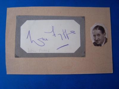 Will Fyffe   Autograph