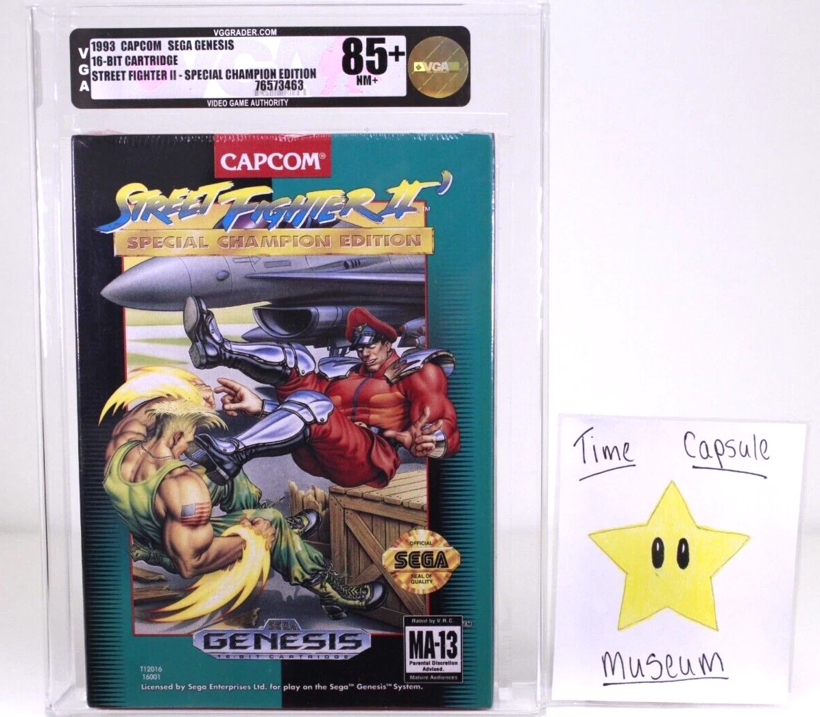 Street Fighter II 2 Special Champion Edition New Sega Genesis Seal WATA VGA 85