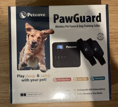 Wireless Dog Fence System Remote Training Collars NEW