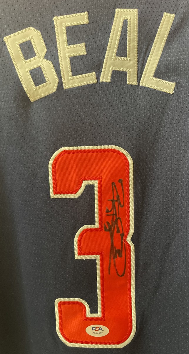 Bradley Beal Signed Autographed Washington Wizards Nike Jersey PSA/DNA  Certified