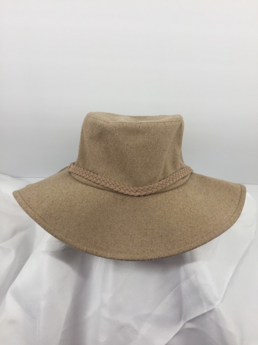 ASN Harper Hat Floppy New With Tags New ASN The Harper Floppy Felt Hat Brown | Mercari main image 4