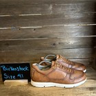 Mens Birkenstock Brown Leather Comfort Casual Shoes Sneakers Size 41 US 8-8.5 M