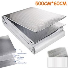 5Mx60cm Radiator Reflective Foil Energy Saving Insulation For All Heater Room