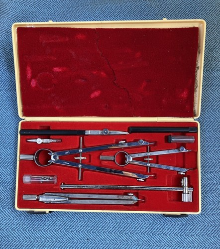 vintage Keuffel Esser Drafting Compass Set | eBay UK