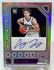 COLBY JONES 2023-24 Donruss Signature Series Rookie Auto #SS-JON Kings  RC