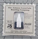 Coca-Cola Atlanta Bottling Co. 75th Anniversary Limited Edition 999 Fine Silver