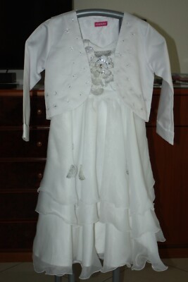 FESH KIDS Partykleid, Hochzeit, Konfirmation, Jugendweihe, mit Bolero-Jäckchen