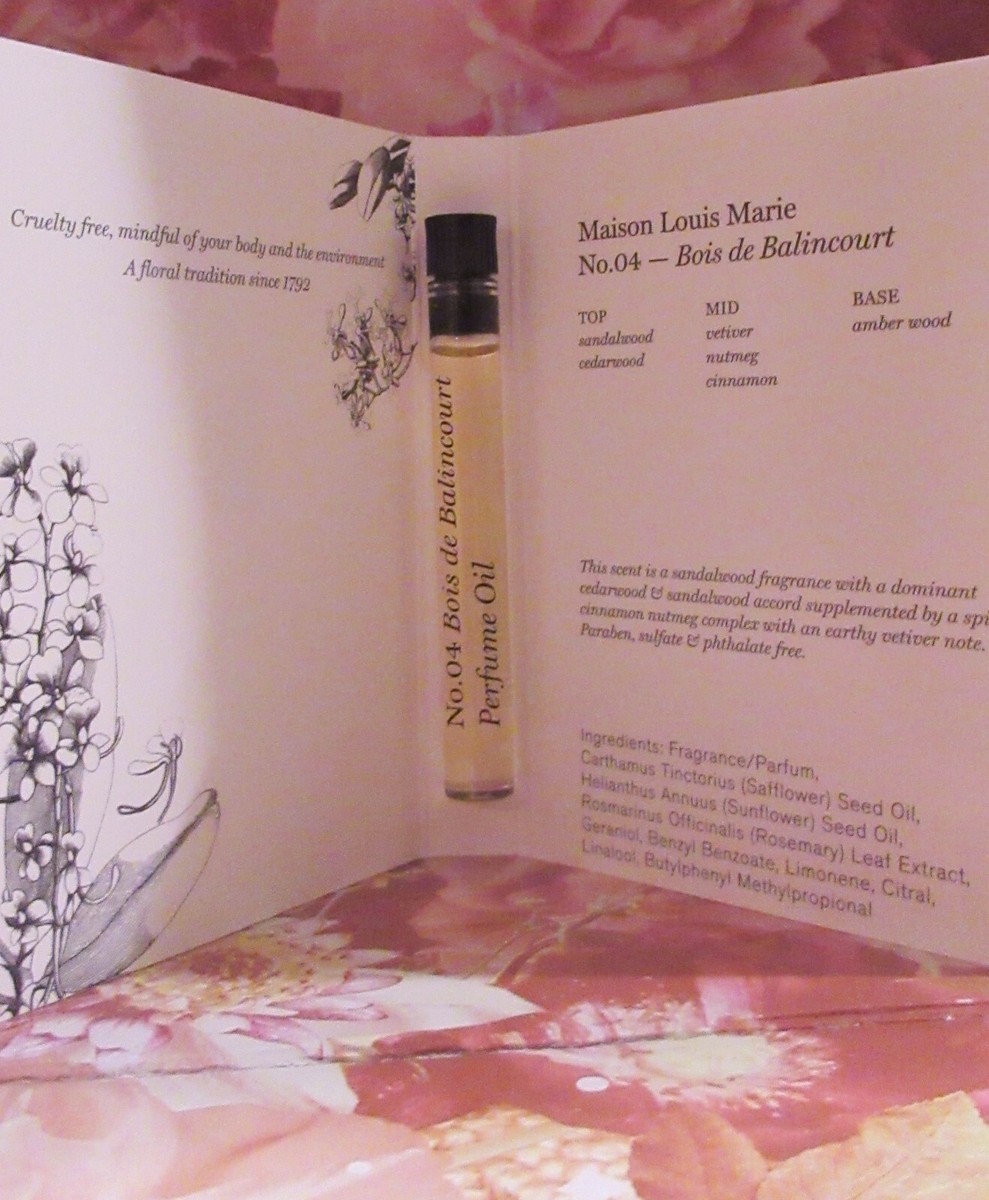 MAISON LOUIS MARIE No04 Bois de Balincourt Perfume OIL - Main Image