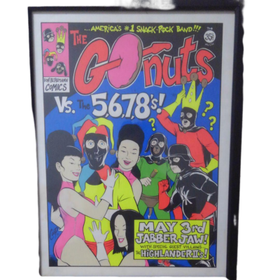 THE DAVE & DEKE COMBO シルクスクリーンポスター coop COOP Original Silk-Screen Poster 210/500 Signed Von Bergmann