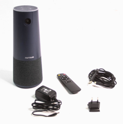 Nuroum C40 Videokonferenz Webcam Mikrofon Lautsprecher 120° 5X Zoom 2K FHD