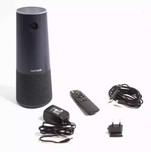 Nuroum C40 Videokonferenz Webcam Microphone Haut-Parleur 120° 5X Zoom 2K FHD