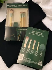 EcoTools Dash of Glow 5-Piece Makeup Brush & Sponge Gift Set New/Sealed 