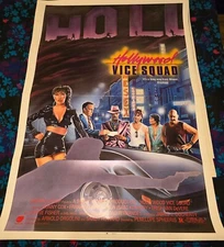 HOLLYWOOD VICE SQUAD - ORIGINAL SS TRI-FOLDED POSTER 