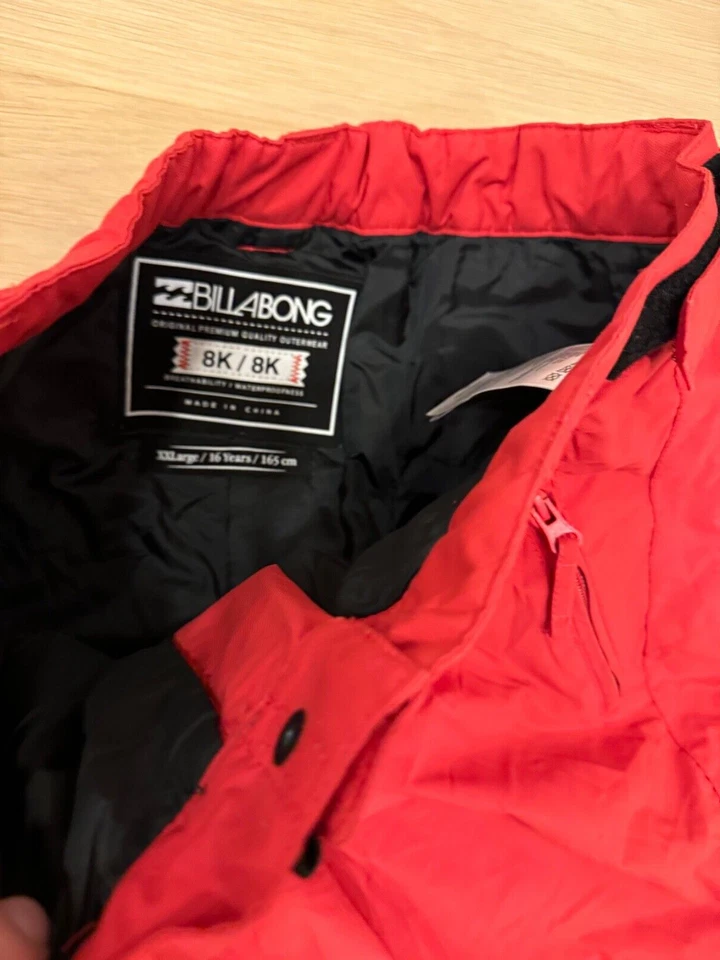 Pantalones de esquí de snowboard BILLABONG pantalones impermeables niños talla XXL 16y 165 zr715 Foto 4 de 4