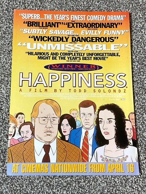 1999 Magazin Anzeige Bild Glück Todd Solondz Anzeige Philip Seymour Hoffman