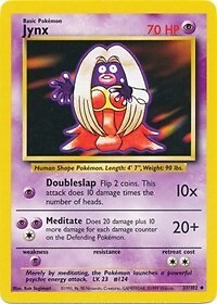 Pokemon Jynx (31/103) Base LP
