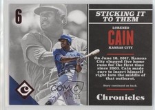 2017 Panini Chronicles Red 19/25 Lorenzo Cain #54 0w8