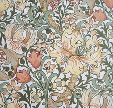 William Morris Golden Lily Minor Cotton Fabric