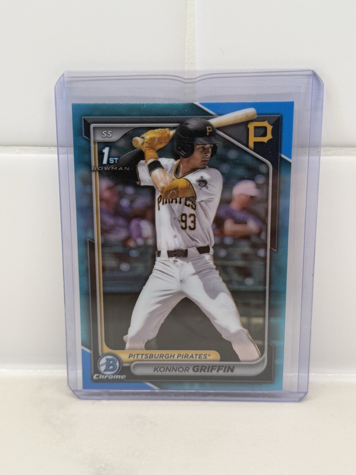 2024 Bowman Draft - Chrome Konnor Griffin #BDC-22 Sky Blue Refractor (RC)