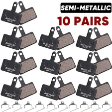 Brake Pad MTB Hydraulic Brake Semi-Metallic Disc Pad for SHIMANO MT200 B01S B05S