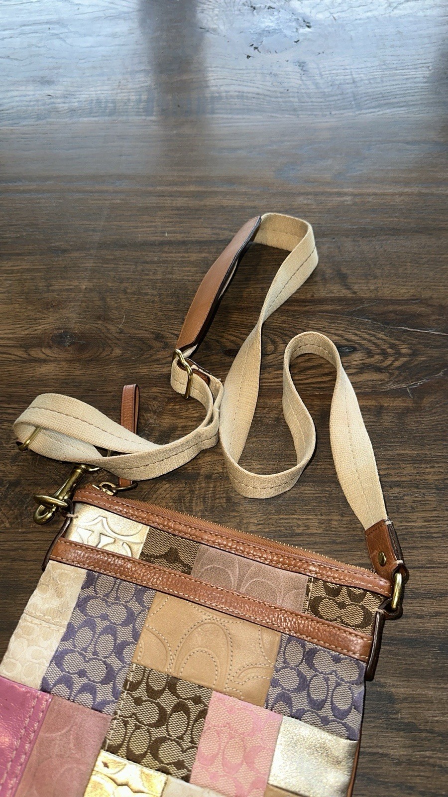 Coach Limited Edition Swingpack Patchwork Crossbo… - image 6