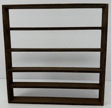 Vintage Dollhouse Miniature Wood Display Unit