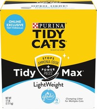 Purina Clumping Lightweight Multi Cat Litter Tidy Max Glade Clear Springs