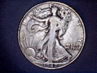 1942-S  Liberty Walking Half,  Circulated Ave, .3617 Oz Silver (US-8837)